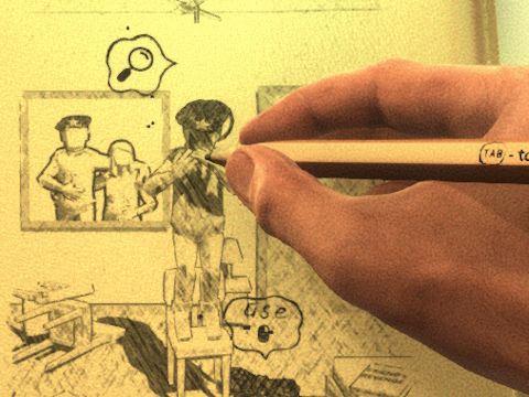 Hra Sketchbook smrt 