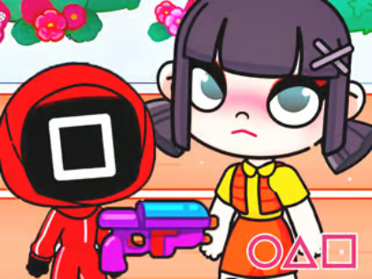 Hra Skládačka skládačka: Squid Game vs Avatar 