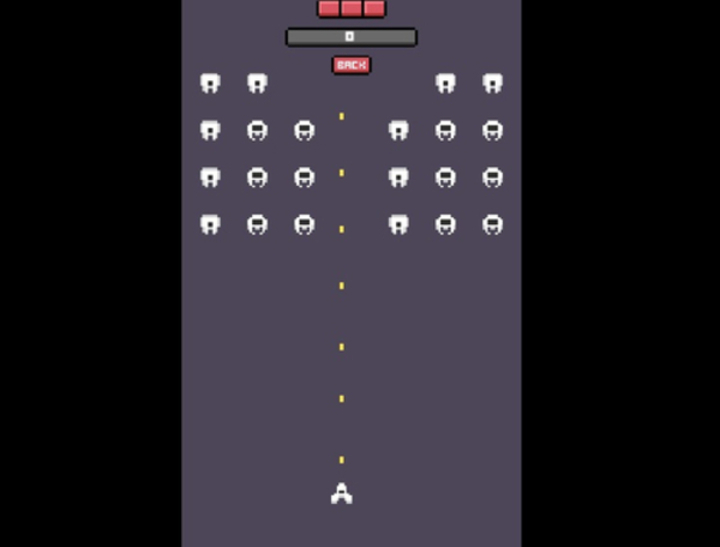 Hra Space Invasion Arcade 