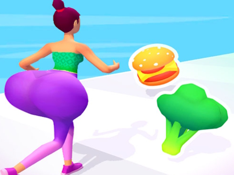 Hra Twerk to! Body Race 3d 