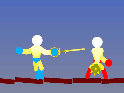 Hra Ragdoll zasáhl Stickman 