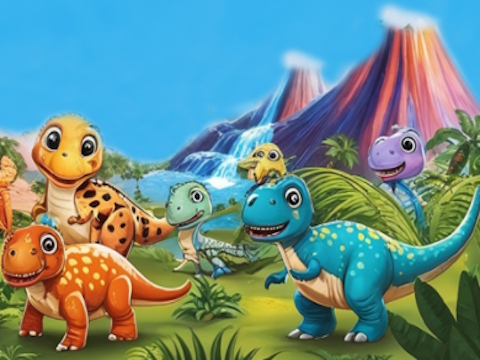 Hra Baby Dino Planet 