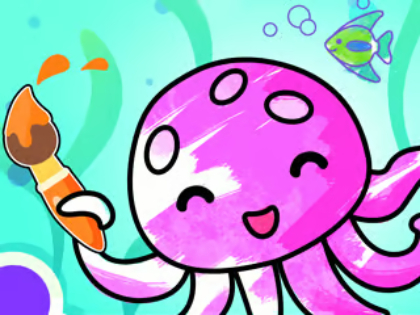Hra Omalovánky: Aquarium 