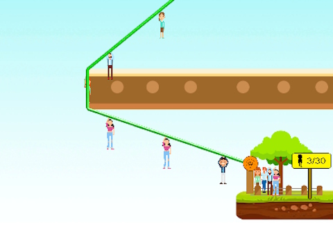 Hra Zipline People Rescue 