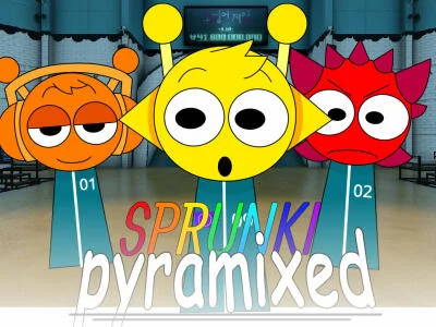 Hra Sprunki Pyramixed: Squid Game 