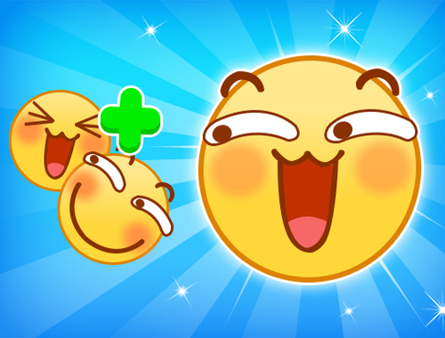 Hra Emoji sloučit zábavu moji 