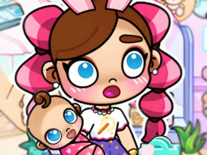 Hra Skládačka skládačka: Avatar Baby Store 