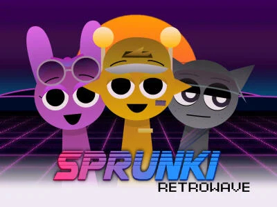 Hra Sprinki Retrowave 
