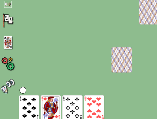 Hra Mau -Mau - 101 KARTY DUEL 