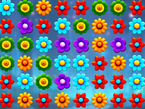 Hra Mystic Flower Match 