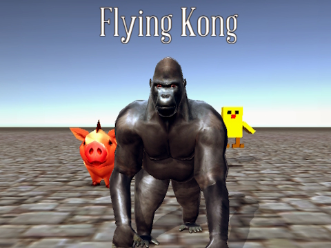 Hra Flying Kong 