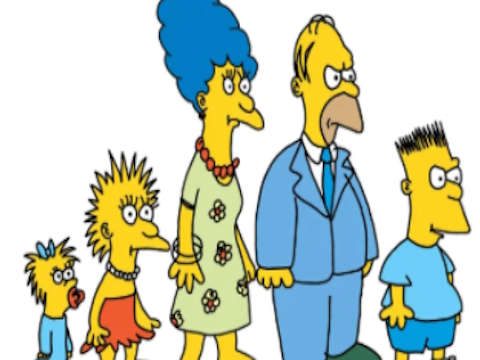 Hra The Simpsons: Najděte rozdíl 