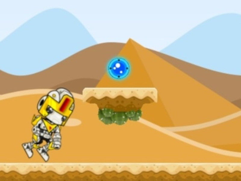 Hra Spusťte robot běh 