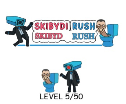 Hra Skibydi Rush 