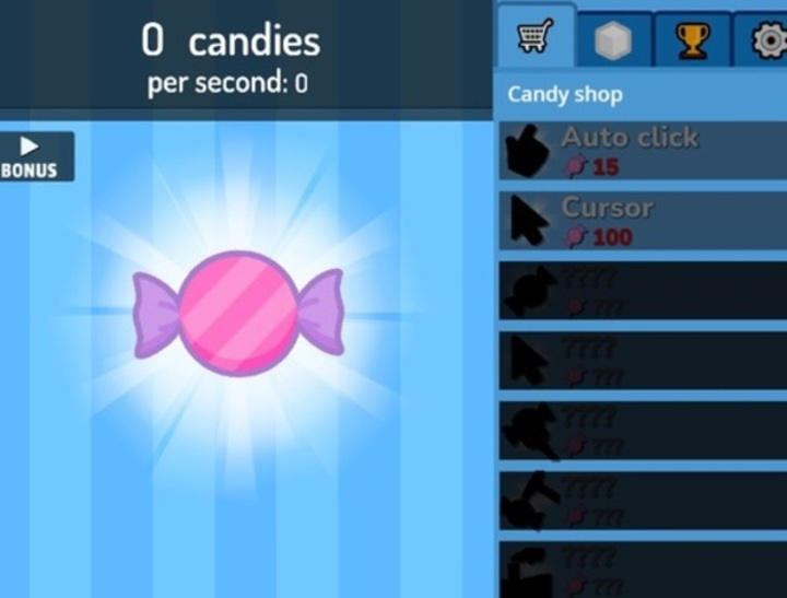 Hra Candy Clicker 2 