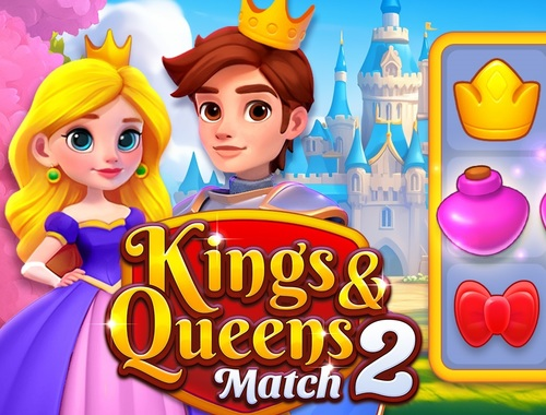 Hra Kings and Queens Match 2 