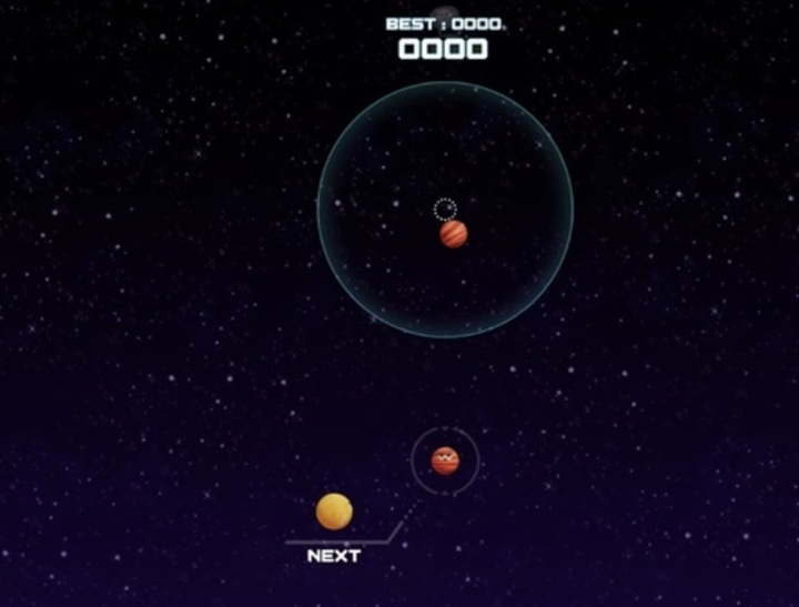 Hra Sloučit galaxii 