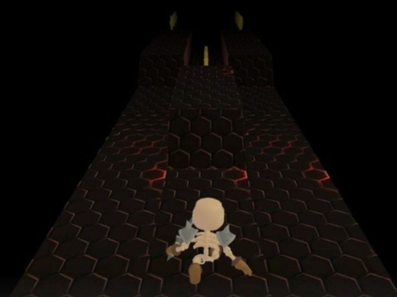 Hra Skelton Boss Runner 