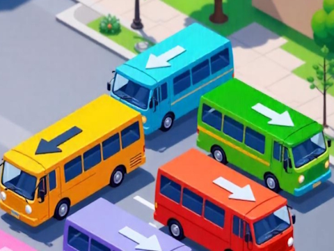 Hra Crazy Bus Car Jam Parking 