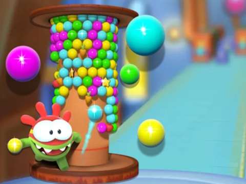 Hra OM NOM TOWER 3D 