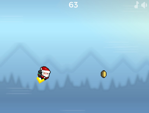 Hra Santa Dash 2 