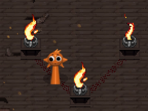 Hra Sprinki Torches Maze 