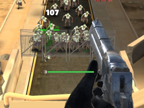 Hra Zombie střelba krále 