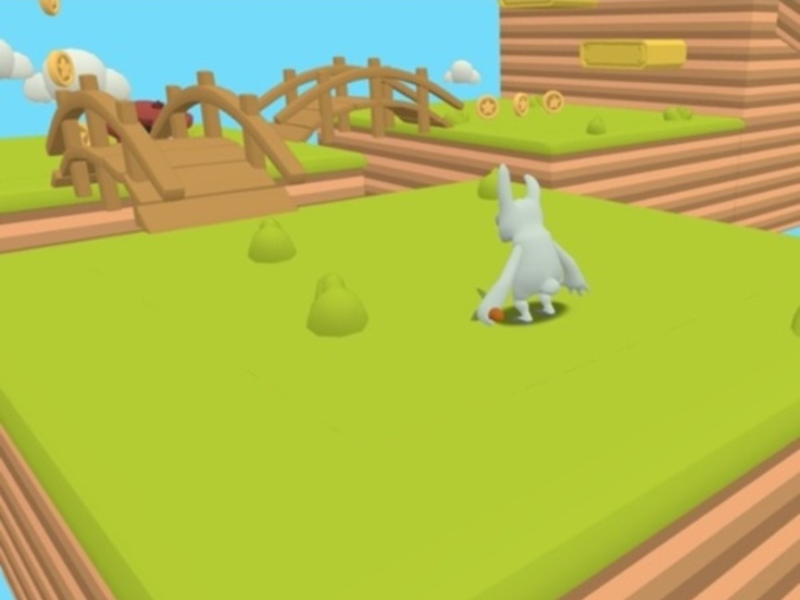Hra Bunny Coin Hop 