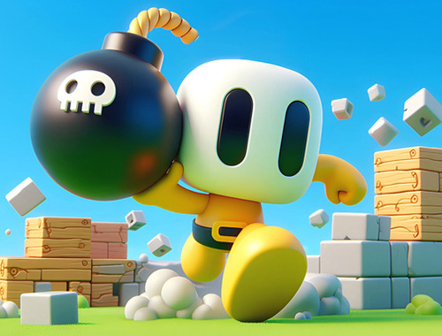 Hra Bombaman 3d 