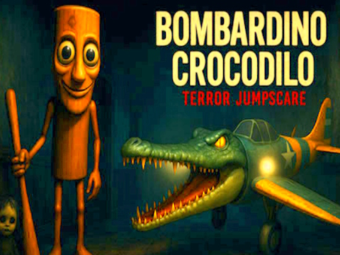 Hra Bombardino Crocodilo Terror JumpScare 