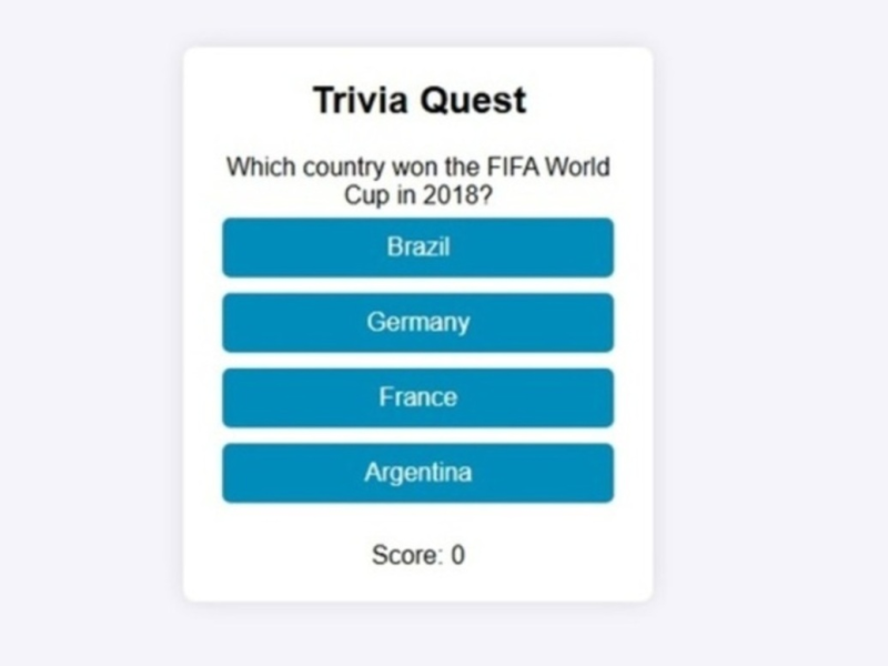 Hra Trivia Quest 