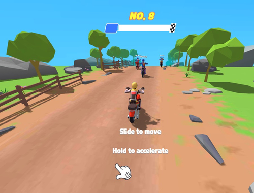 Hra Moto Attack Bike Racing 