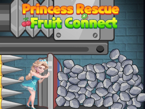 Hra Princess Rescue Fruit Connect 