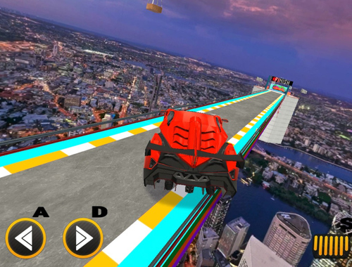 Hra Mega Ramps Car Racing Games 3D 
