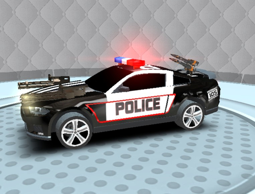 Hra Policejní auto 