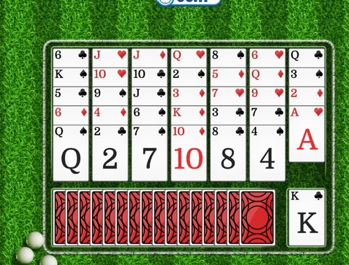 Hra Golf Solitaire 