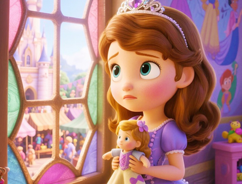 Hra Najděte rozdíly: Princess Sofia Friendship 