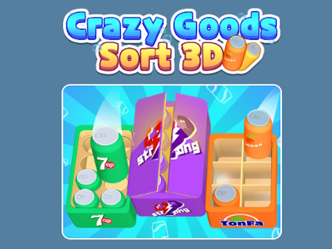 Hra Crazy Goods Sort 3D 