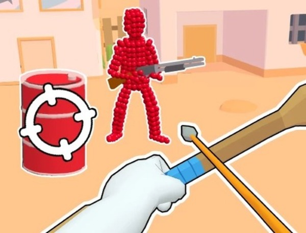 Hra Stickman Archer: Střelba šipek na Reds 