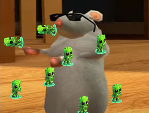 Hra Ratomilton Creeper anomálie 