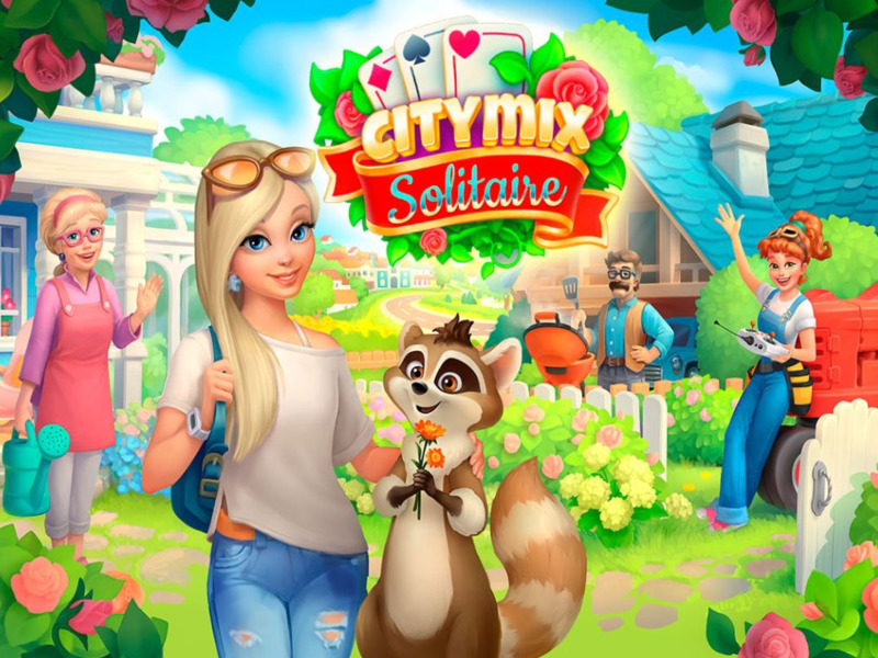 Hra Město Mix Solitaire