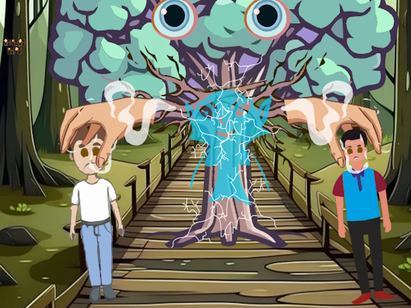 Hra Zachraňte přátele z mystického stromu