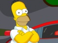 Hra Simpsons parkování automobilů 