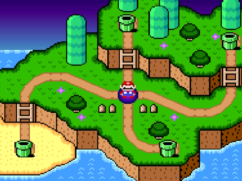 Hra Svět Super Mario: Legenda čtyř klíčů