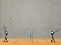 Hra Hůl postava badminton 