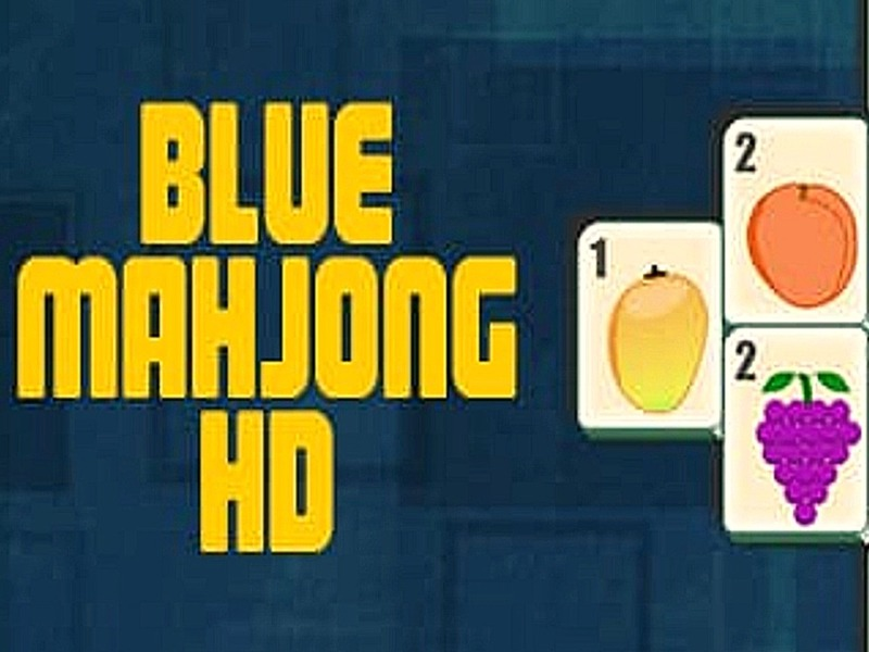 Hra Modrý mahjong