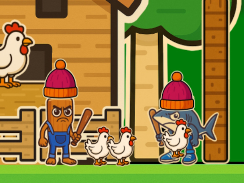 Hra Chicken Tralalero Tung
