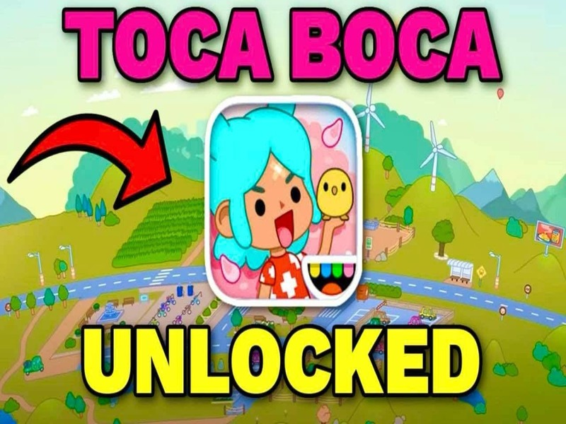 Hra Toca Boca Vše odemčeno
