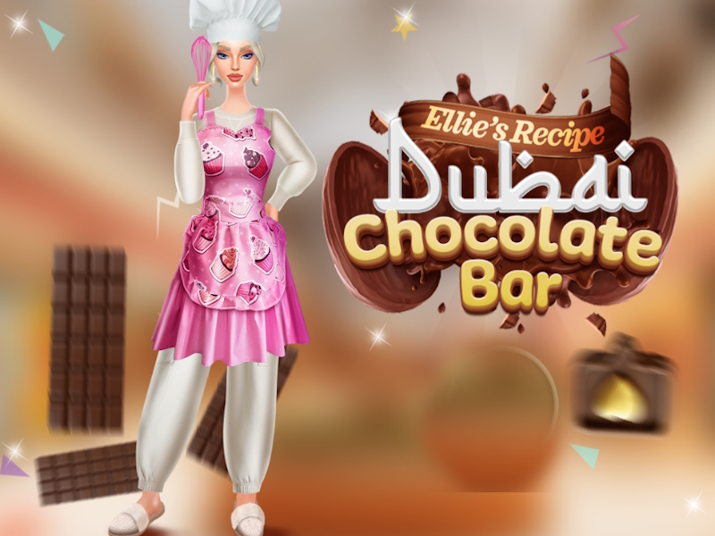 Hra Předpis čokoládových dlaždic Dubaj od Ellie