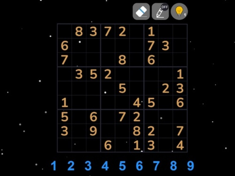 Hra Klasický sudoku. Denní hádanka